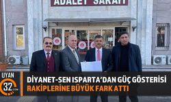 Diyanet-Sen Isparta'dan Güç Gösterisi: Rakiplerine Büyük Fark Attı