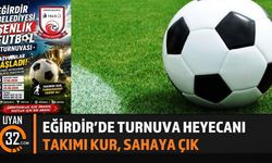 Eğirdir Belediyesi'nden Futbol Turnuvası Müjdesi