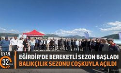 Eğirdir Gölü'nde 2026-2027 Balıkçılık Sezonu Açıldı: Vira Bismillah
