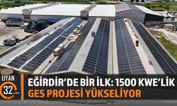 Eğirdir'de Bir İlk: 1500 KWE'lik Ges Projesi Yükseliyor