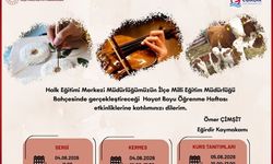 Eğirdir’de Hayat Boyu Öğrenme Haftası Etkinlikleri Başladı