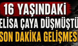 16 yaşındaki Elisa Çaya Düşmüştü Son Dakika Gelişmesi