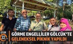 Görme Engelliler Derneği Isparta Şubesi Gölcük'te Piknik Yaptı