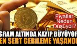 Gram Altında Düşüş Hız Kesmeden Devam Ediyor!