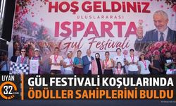 Gül Festivali Koşularında Ödüller Sahiplerini Buldu