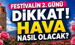 Gül Festivali'nde Hava Nasıl Olacak? O Saatlerde Dikkatli Olun.