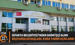 Isparta Belediyesi’nden Daimi İşçi Alımı: İşte Detaylar