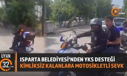 Isparta Belediyesi'nden YKS Adaylarına Sınav Günü Destek