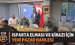Isparta Elması Ve Kirazı İçin Yeni Pazar Hamlesi