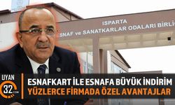 Isparta Esnaf Kart İle Büyük İndirimler Başladı! Esnafa Avantajlar