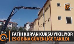 Isparta Fatih Kur'an Kursu Yıkılıyor: Geleceğe Daha Güvenli Bir Bina