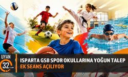 Isparta GSB Spor Okulları Ek Seans Kayıtları Başladı
