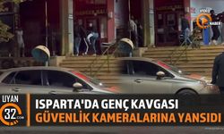 Isparta Halı Sarayı'nda Genç Kavgası Güvenlik Kameralarına Yansıdı