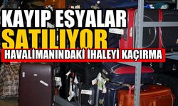 Isparta Havalimanı'nda Unutulan Eşyalar İhaleyle Satılacak