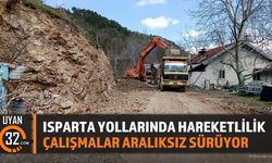 Isparta İl Özel İdaresi'nden Yol Çalışmalarında Yeni Hamleler