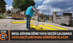 Isparta Köy Okullarında Öğrenci Güvenliği İçin Yaya Geçidi Çalışmaları