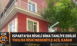 Isparta Pirimehmet'te Riskli Bina İçin Acil Tahliye Kararı