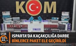 Isparta Polisi Kaçak Ürünlere Göz Açtırmıyor
