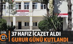 Isparta'da 37 Hafız Öğrenci İcazet Aldı