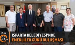 Isparta'da Emekliler Günü Buluşması