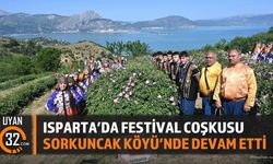 Isparta'da festival coşkusu Sorkuncak Köyü'nde devam etti