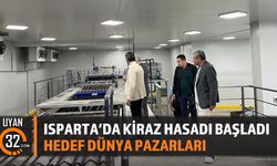 Isparta'da Kiraz Hasadı Başladı, Hedef Dünya Pazarları