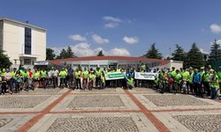 Isparta’da Sağlıklı Yaşam İçin Pedallar Çevrildi