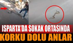 Isparta sokaklarında korku dolu dakikalar... (VİDEO HABER)