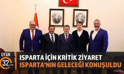 Isparta'nın Tarım ve Su Projeleri Bakanlıkta Değerlendirildi