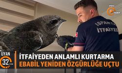 İtfaiyeden Anlamlı Kurtarma: Ebabil Yeniden Özgürlüğe Uçtu