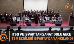 ITSO Ve ISVAK'tan Sanat Dolu Gece Tsm Ezgileri Isparta'da Yankılandı