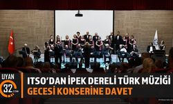 ITSO'dan İpek Dereli Türk Müziği Gecesi Konserine Davet