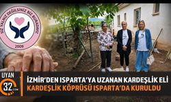 İzmir'den Isparta'ya Uzanan Yardım Eli: Depremzede Aileye Bayram Desteği