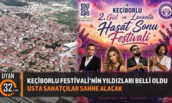 Keçiborlu Festivali'nin Yıldızları Belli Oldu