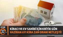 Kiracı ve Ev Sahibi İçin Kritik Gün: Haziran Ayı Kira Zam Oranı Netleşti!