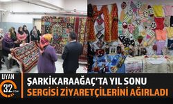Şarkikaraağaç'ta Halk Eğitim Merkezi Yıl Sonu Sergisi Açıldı