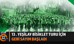 13. Yeşilay Bisiklet Turu İçin Geri Sayım Başladı