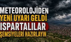 Şemsiyeleri hazırlayın Yağışlı günler geliyor