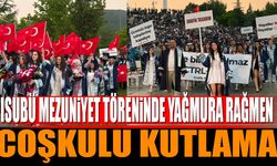 ISUBÜ Mezuniyet Töreninde Yağmura Rağmen Coşkulu Kutlama