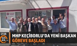 MHP Keçiborlu'da Yeni Başkan Göreve Başladı
