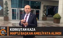 MHP Şarkikaraağaç İlçe Başkanı Mustafa Atılgan Kaza Geçirdi