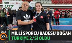 Milli Sporcu Badesu Doğan Türkiye 2.'si Oldu