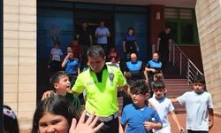 Minik Öğrenciler Polislik Mesleğini Yerinde Öğrendiler