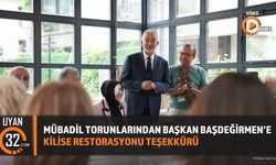 Mübadil Torunlarından Başkan Başdeğirmen’e Kilise Restorasyonu Teşekkürü