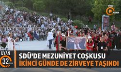 Sdü'de Mezuniyet Coşkusu İkinci Günde De Zirveye Taşındı