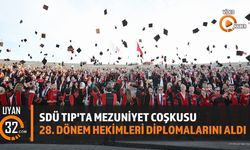 SDÜ Tıp Fakültesi 28. Dönem Hekimleri Mezun Oldu