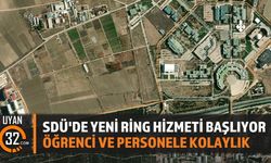 SDÜ Yerleşke İçi Ulaşımda Yeni Dönem: Ring Hizmeti Başlıyor