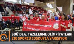 SDÜ'de 6. Ulusal Tazelenme Olimpiyatları Başladı