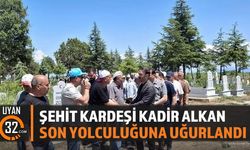 Şehit Kardeşi Kadir Alkan Son Yolculuğuna Uğurlandı
