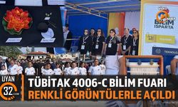Tübitak 4006-C Bilim Fuarı Renkli Görüntülerle Açıldı